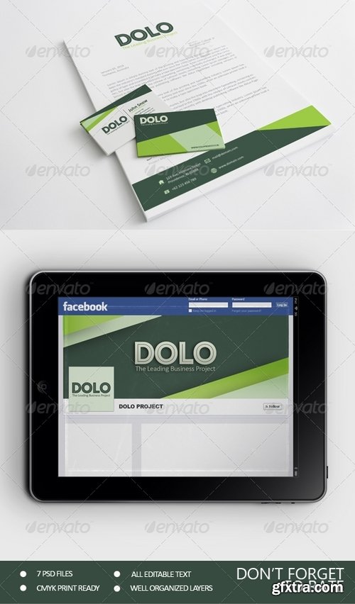 GraphicRiver - Dolo Corporate Identity 7400264