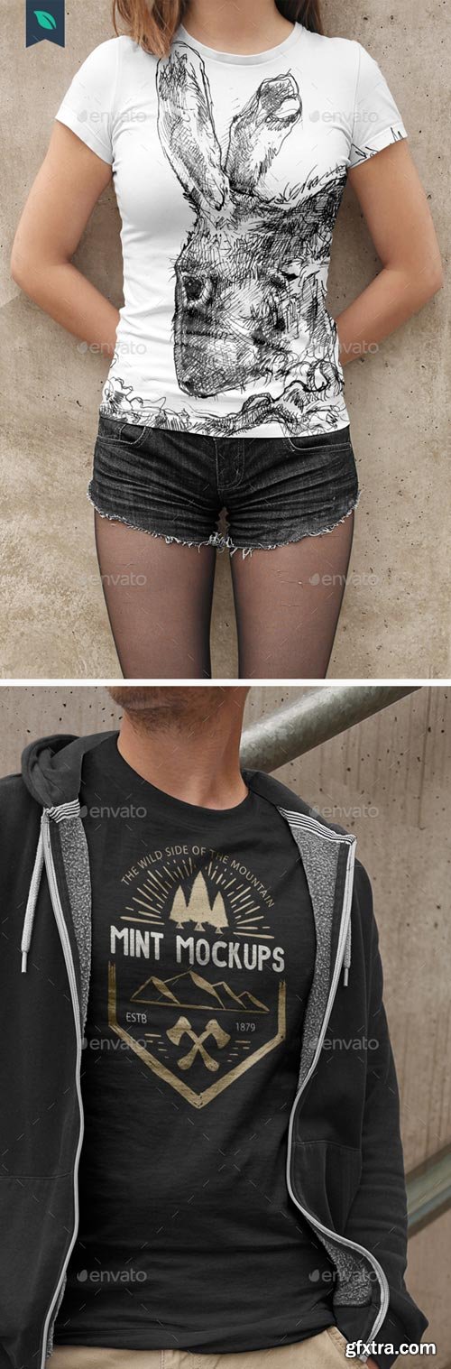 GraphicRiver - T-Shirt Mockups Street Edition - 19588320