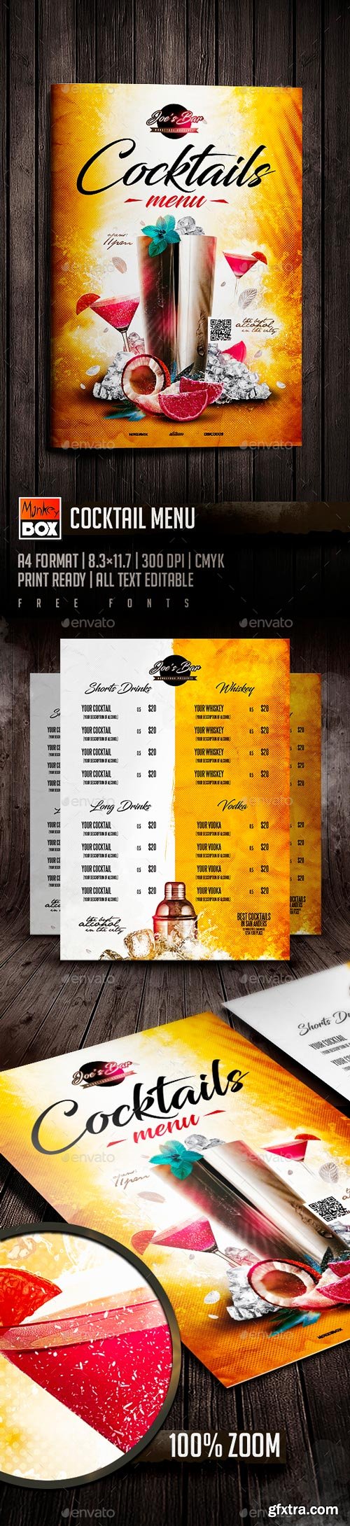 GraphicRiver - Cocktail Menu - 19679477