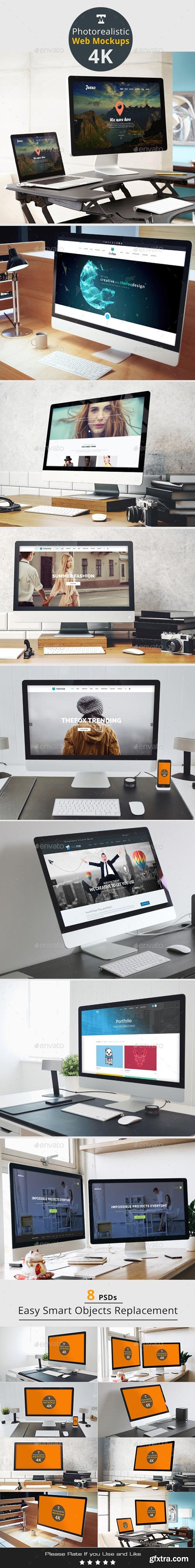 GraphicRiver - Photo-realistic Responsive Web Mockups 4K - 19706008