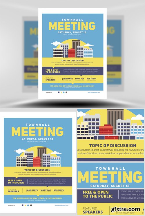 Community Meeting Flyer Template v2