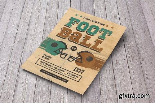 GraphicRiver - American football Flyer 19476318