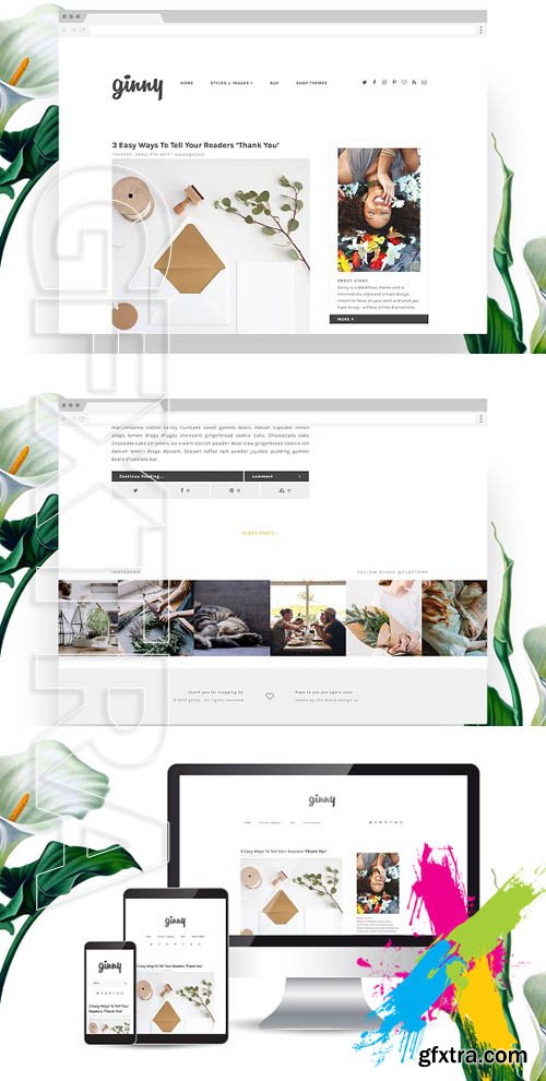 CM - Ginny - Responsive WordPress Theme 1407247