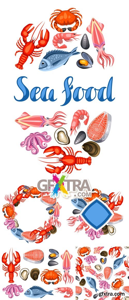 Seafood Vector