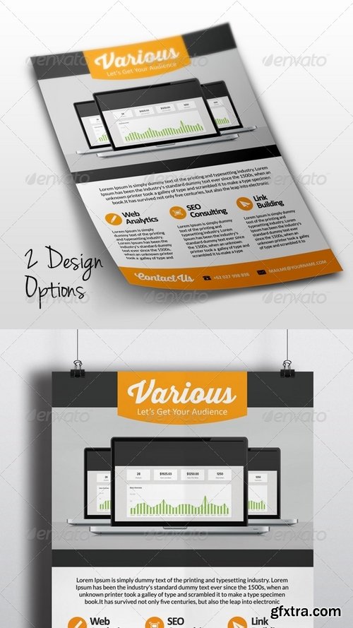 GraphicRiver - SEO Marketing Flyer Vol2 8035976