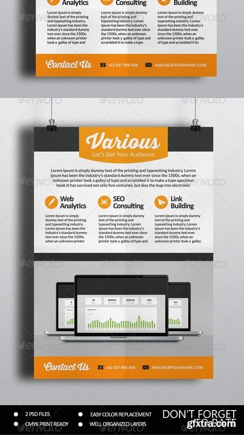 GraphicRiver - SEO Marketing Flyer Vol2 8035976