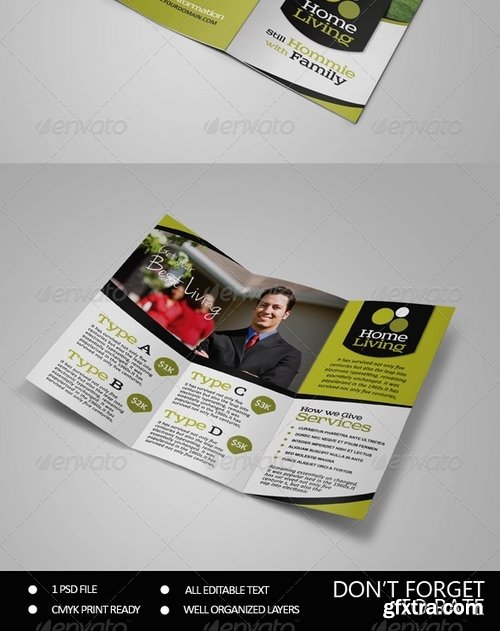 GraphicRiver - Living Real Estate Trifold Brochure 7531452