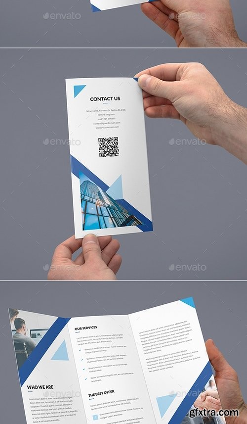 GraphicRiver - Brochure – Triangle Multipurpose Tri-Fold 19468244