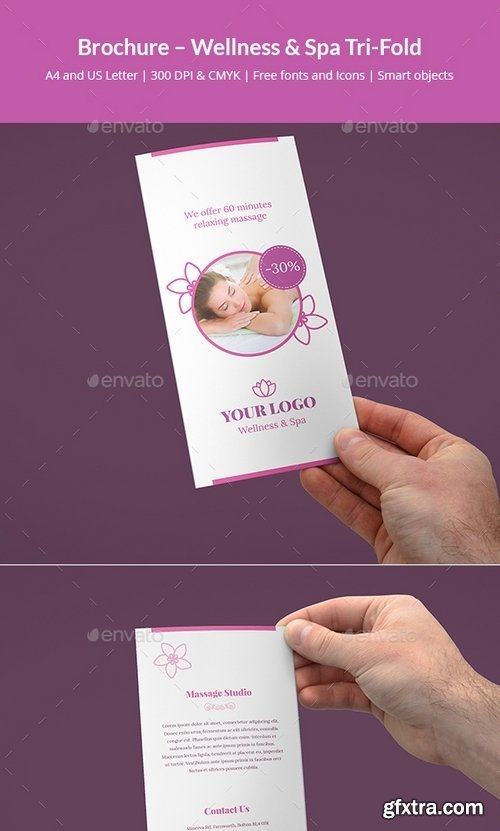 GraphicRiver - Brochure – Wellness and Spa Tri-Fold 19506014