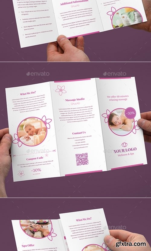 GraphicRiver - Brochure – Wellness and Spa Tri-Fold 19506014