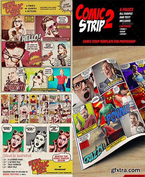 Graphicriver Comic Bundle 15376486