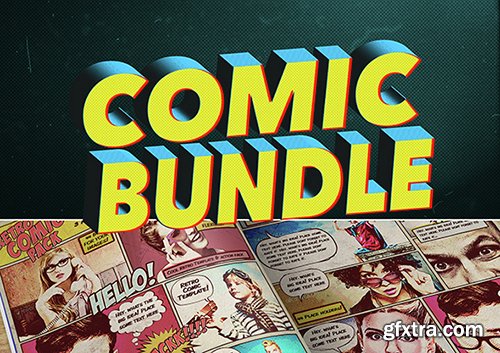 Graphicriver Comic Bundle 15376486