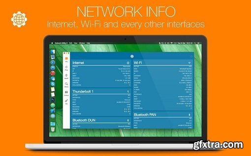 Network Utility X 5.0.0 Multilingual (Mac OS X)