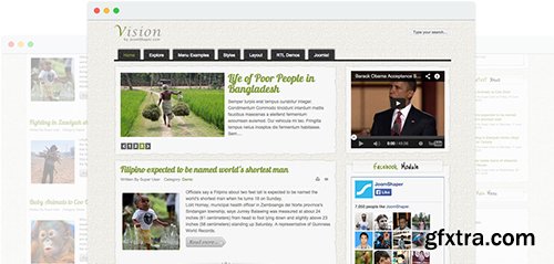JoomShaper - Vision v1.0 - Joomla Charity Template