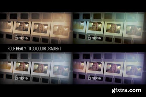 Film Titles Slideshow After Effects Templates