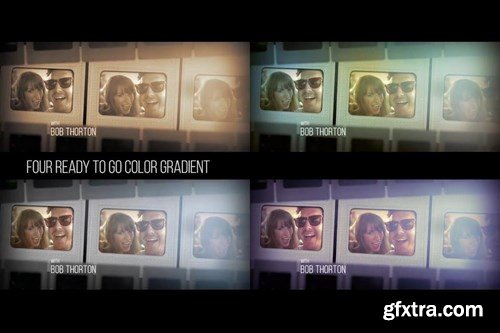 Film Titles Slideshow After Effects Templates