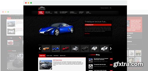 JoomShaper - Desire v1.2 - Joomla Car Template