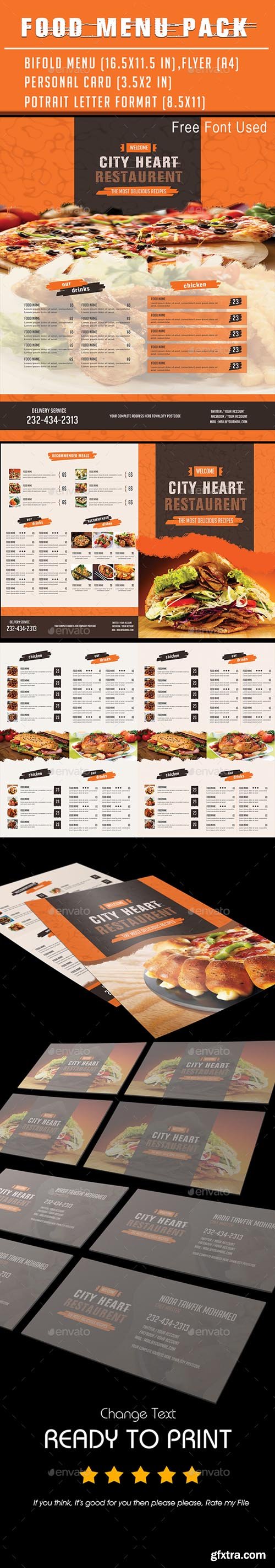 GR - Food Menu Pack 15370515