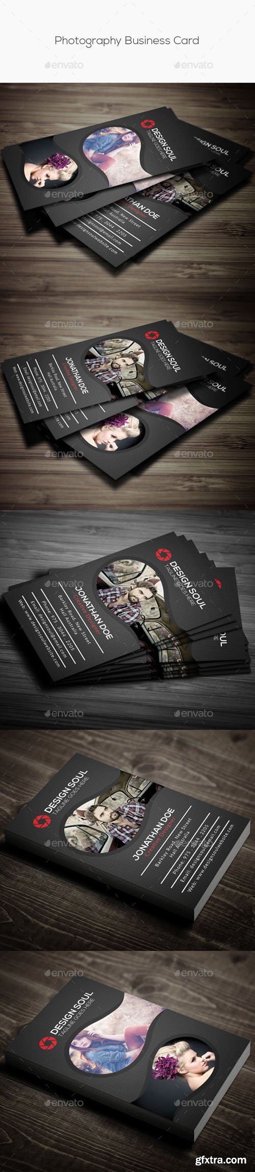 GR - Photography Business Card 14577322