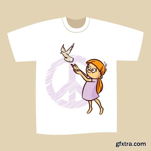 T-shirt print design - 8 EPS