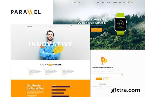 Parallels v1.3.2 - Multipurpose WP Theme - CM 927449