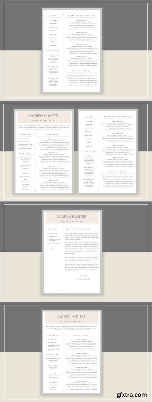 CM - Resume Template & Cover Letter 359248