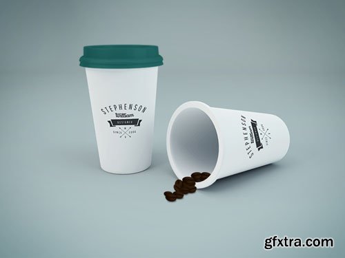 PSD Mock-Up - Coffee Cup 2017