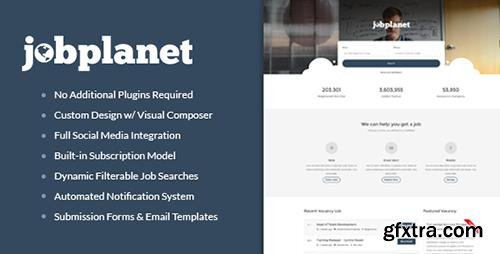 ThemeForest - Jobplanet v1.1.0 - Responsive Job Board WordPress Themes - 14676734