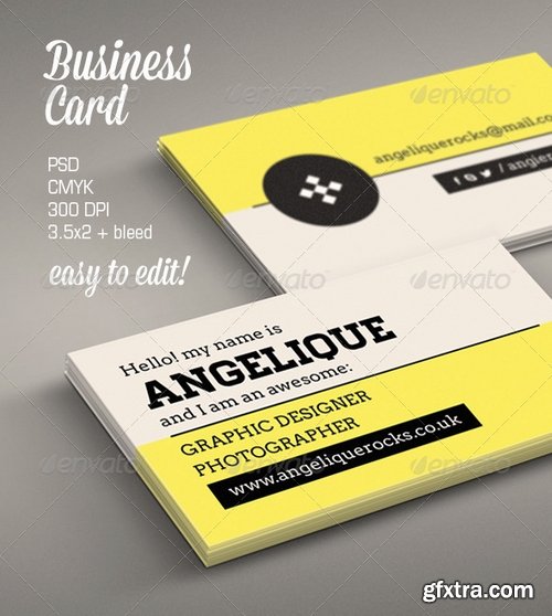 GraphicRiver - Modern Business Card 6307857