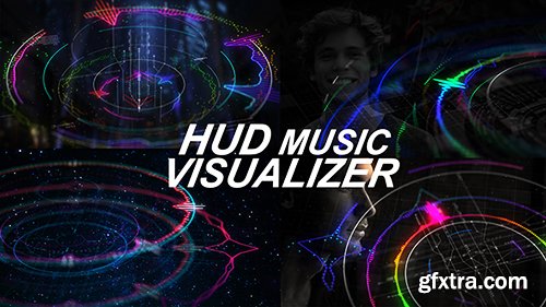 Videohive HUD Music Visualizer 18675723