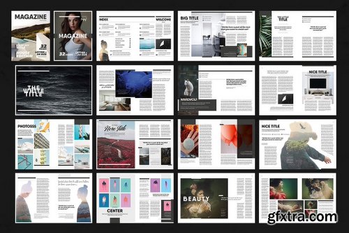 15 InDesign Magazine & Brochure Templates