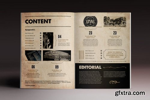 15 InDesign Magazine & Brochure Templates