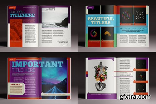 15 InDesign Magazine & Brochure Templates