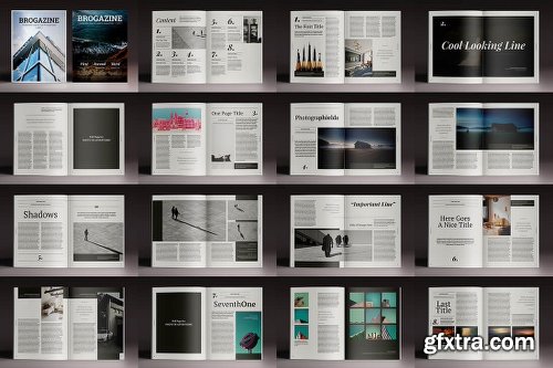 15 InDesign Magazine & Brochure Templates