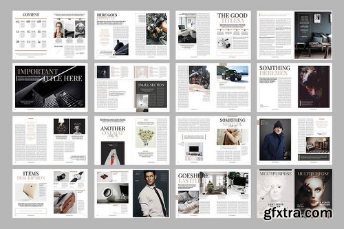 15 InDesign Magazine & Brochure Templates