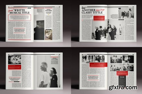 15 InDesign Magazine & Brochure Templates