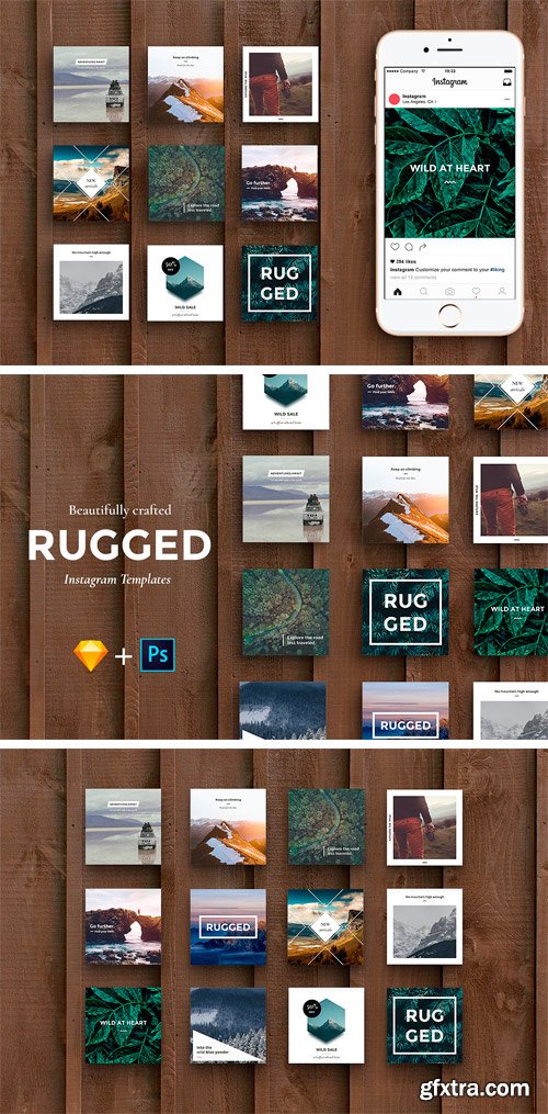 CM 1360724 - Rugged - Instagram Pack