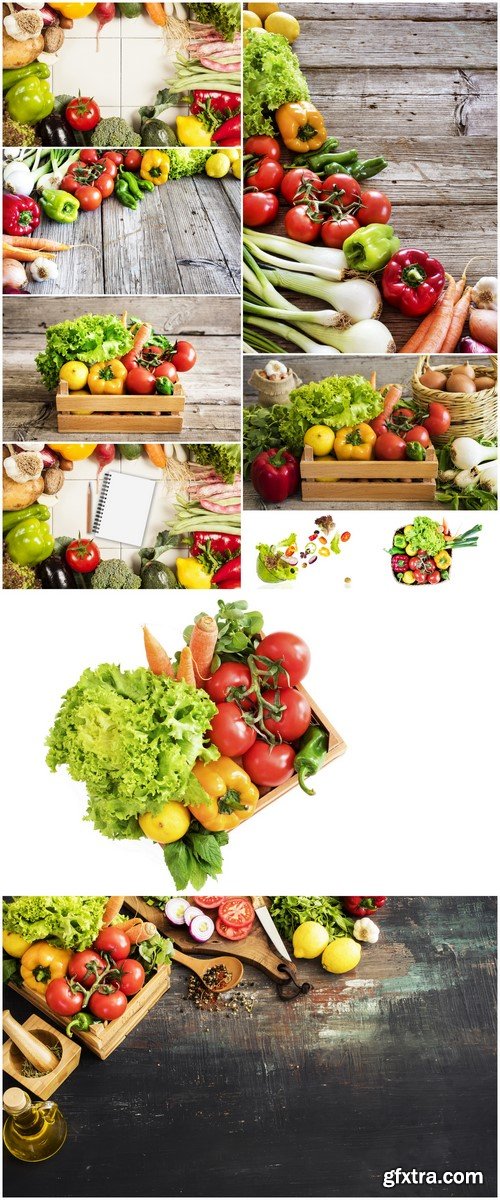 Fresh vegetables 10X JPEG