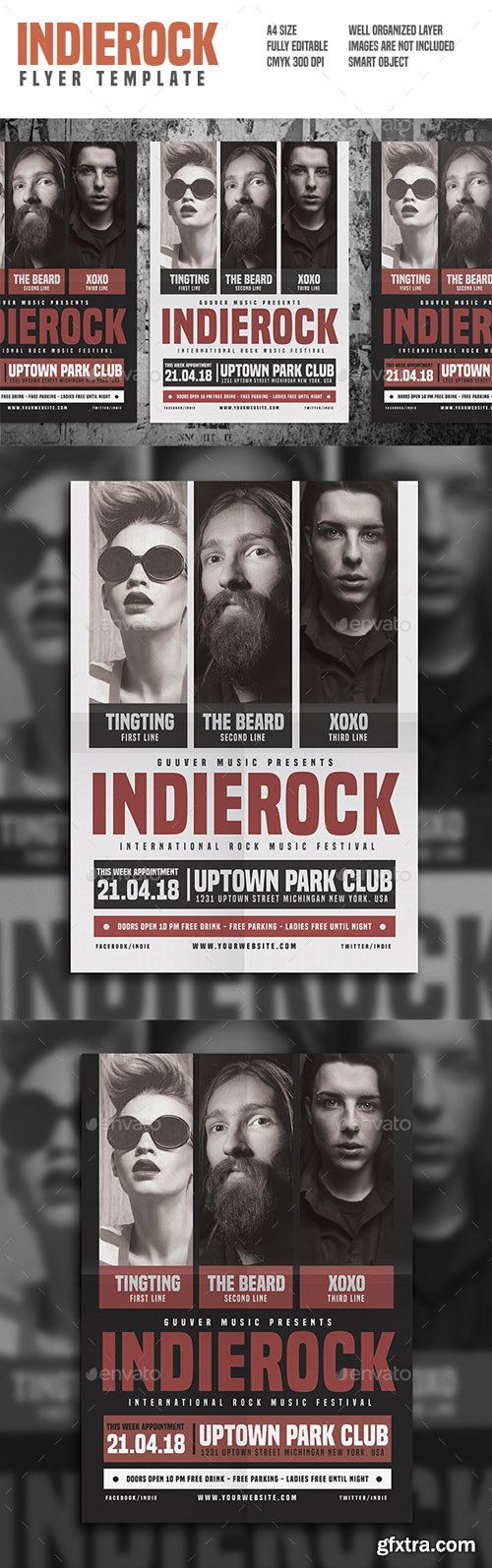 GR - Indie Rock Flyer 16170484