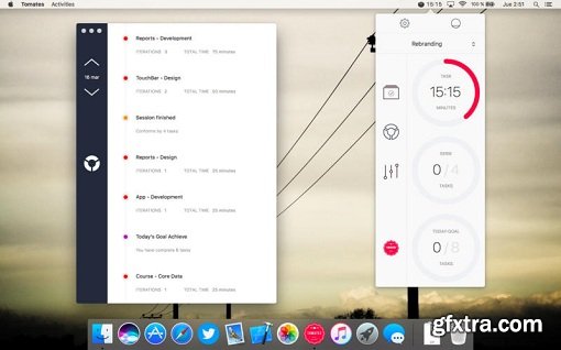 Tomates - Time Management 5.1 (Mac OS X)