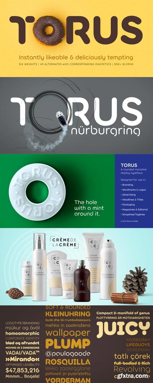 Torus Font Family $99