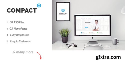 ThemeForest - Compact v1.0 - Multipurpose Corporate Business PSD Template - 14467877