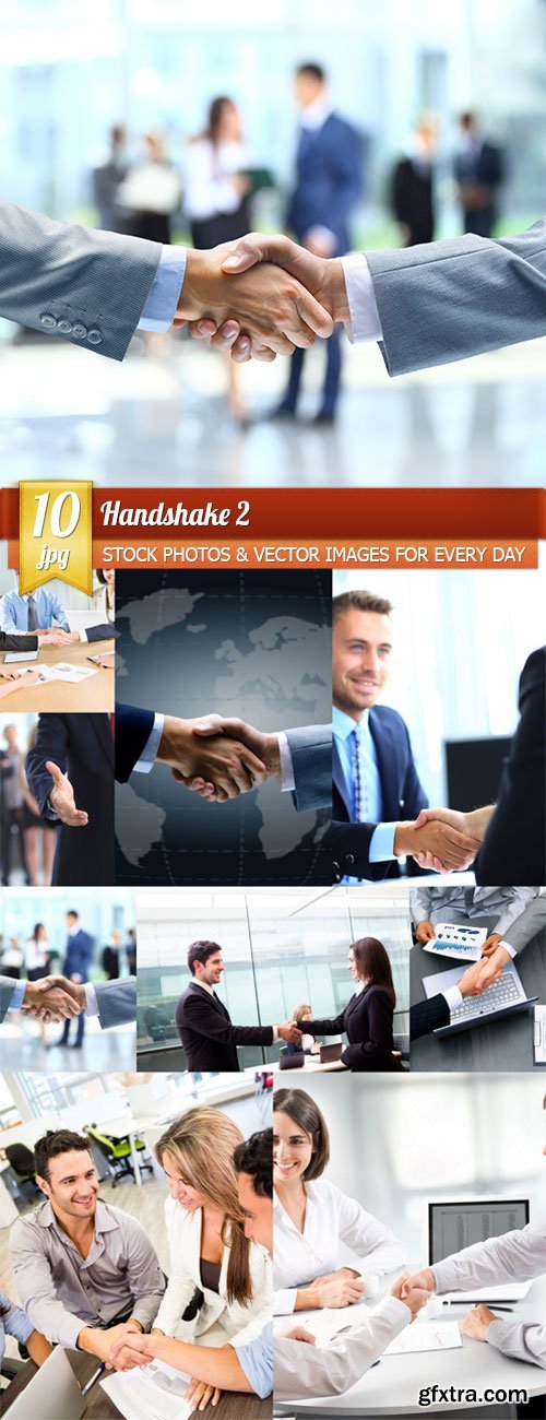 Handshake 2, 10 x UHQ JPEG