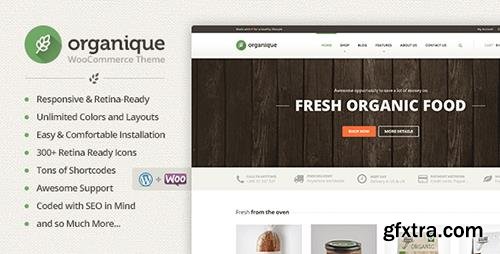 ThemeForest - Organique v1.11.3 - WordPress Theme For Healthy Food Shop - 7312458