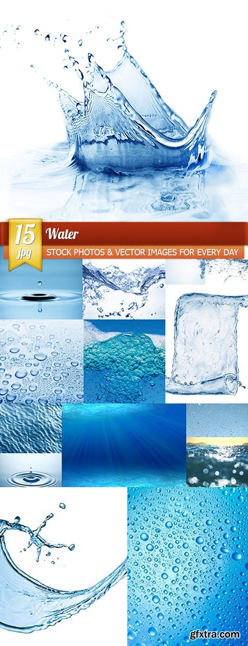 Water, 15 x UHQ JPEG
