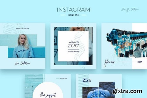 Blue Sky Social Media Designs