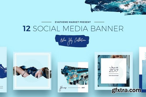 Blue Sky Social Media Designs