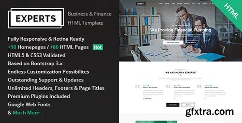 ThemeForest - Experts Business v1.1 - Multipurpose Business & Finance HTML5 Template - 17177748