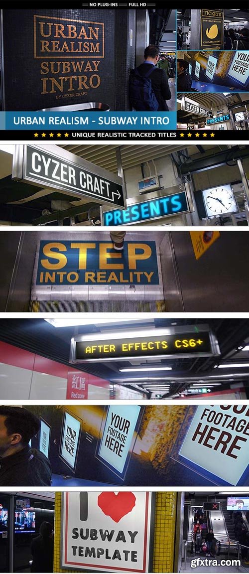 Videohive - Urban Realism - Subway Intro - 19654033