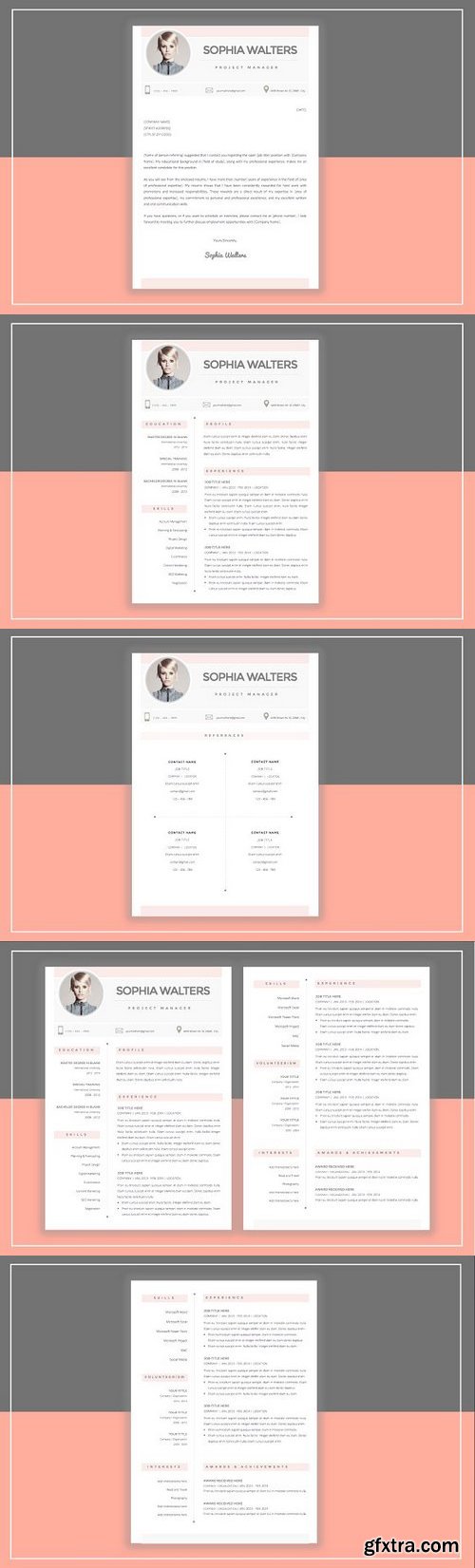 CM - Resume Template & Cover Letter 358614